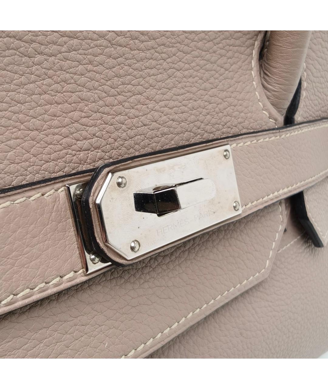 HERMES Серая сумка с короткими ручками, фото 7