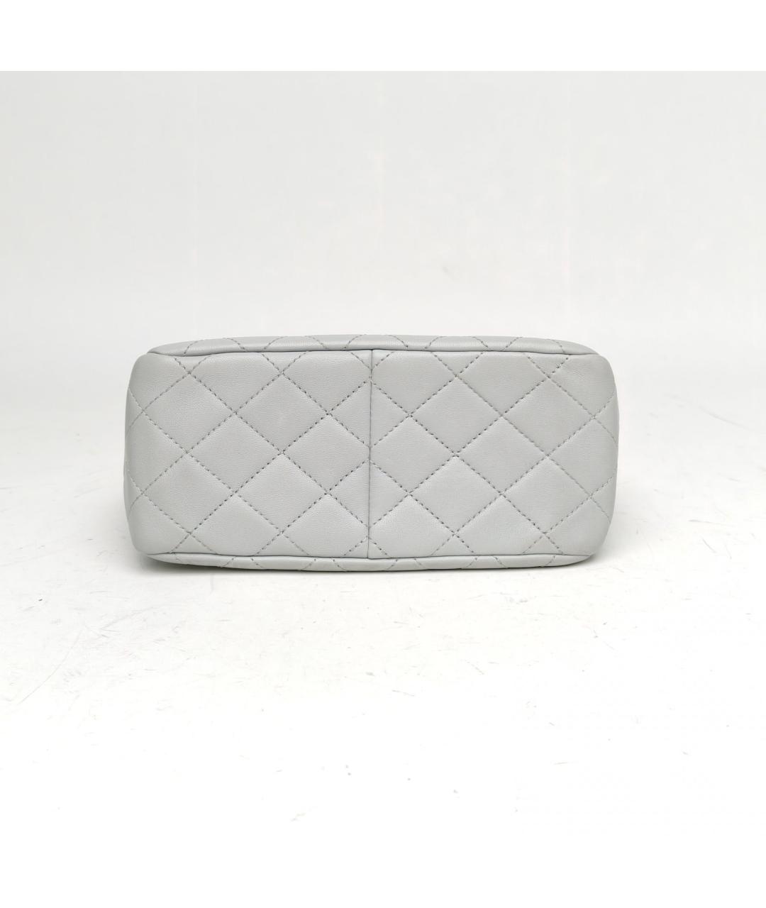 CHANEL Голубая сумка через плечо, фото 6