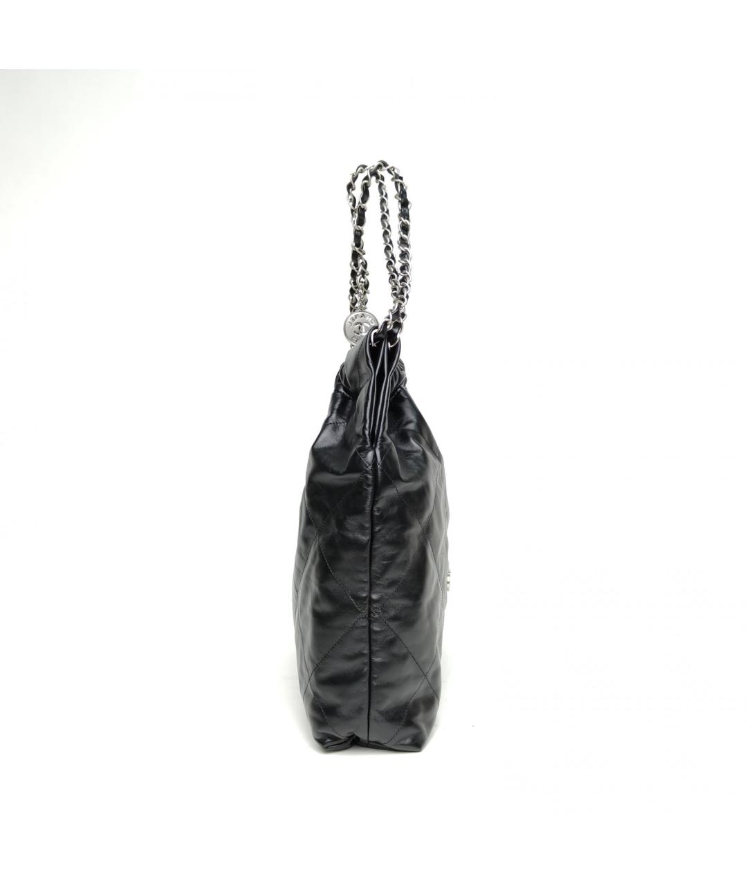 CHANEL Черная сумка тоут, фото 5