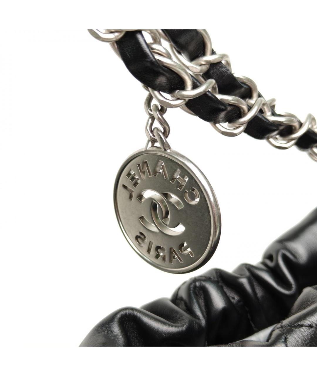 CHANEL Черная сумка тоут, фото 7