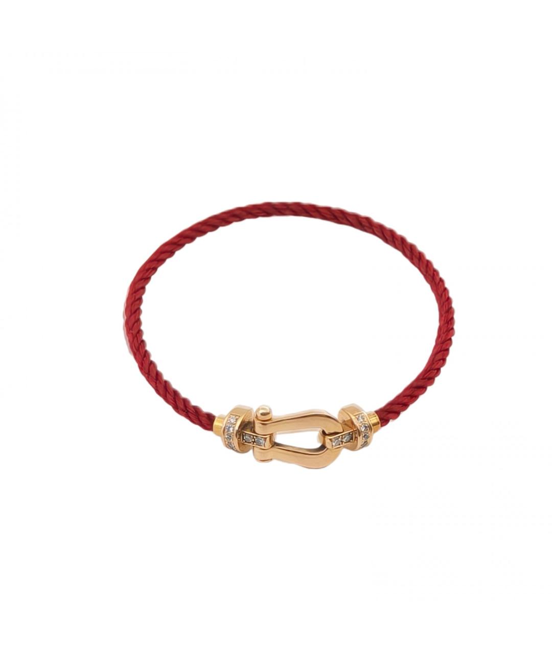 FRED Красный браслет из розового золота, фото 2