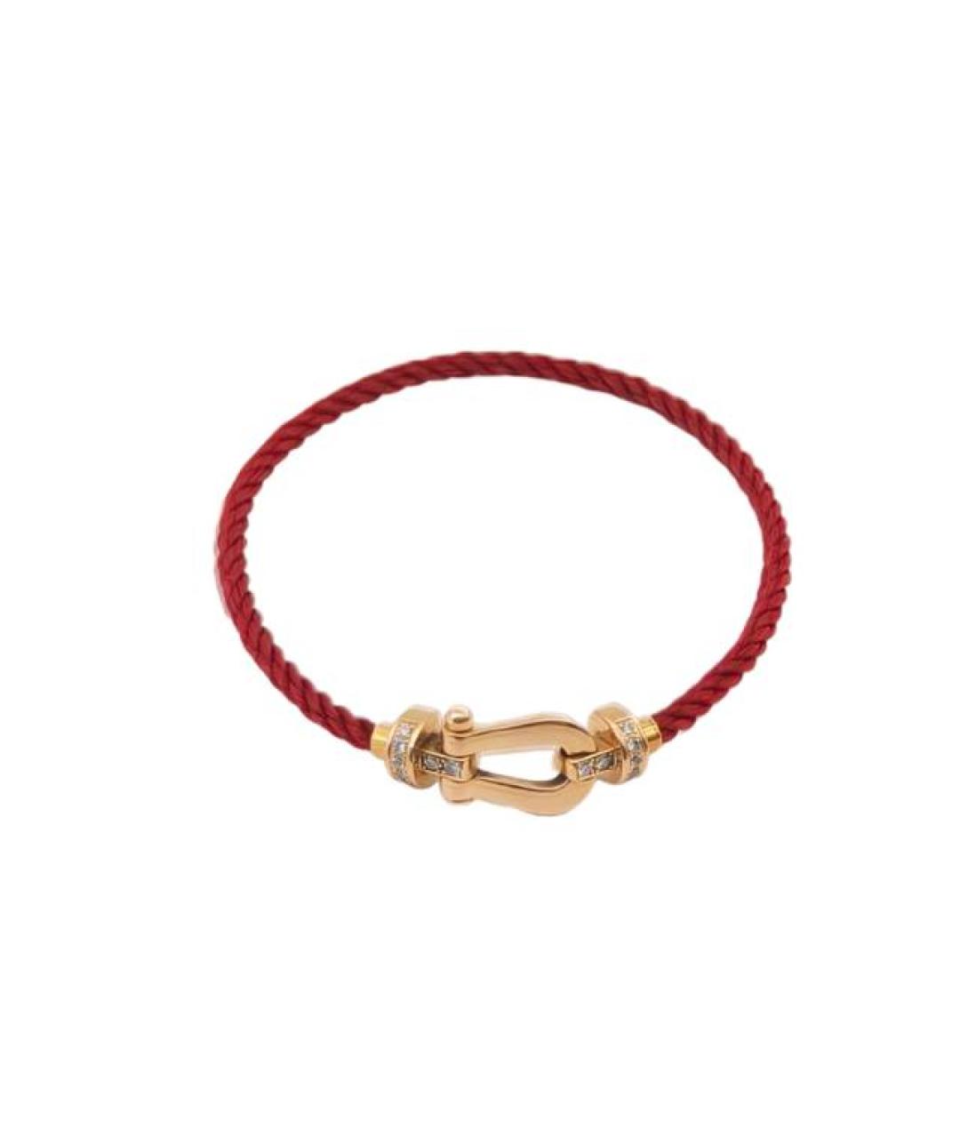 FRED Красный браслет из розового золота, фото 10