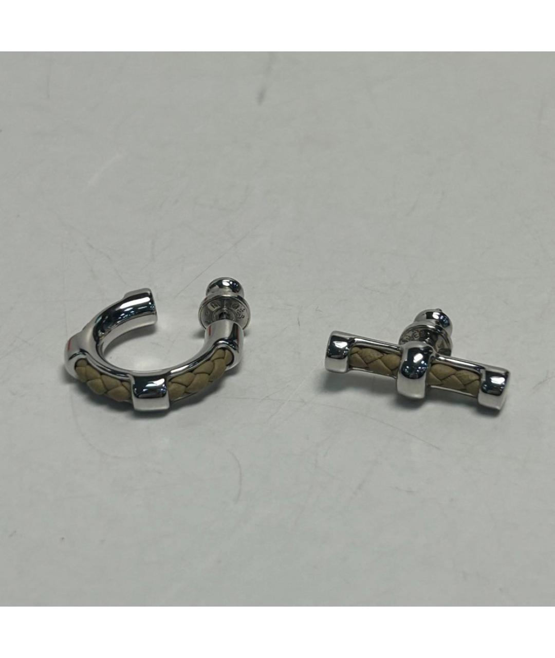 HERMES Серебряные металлические серьги, фото 7