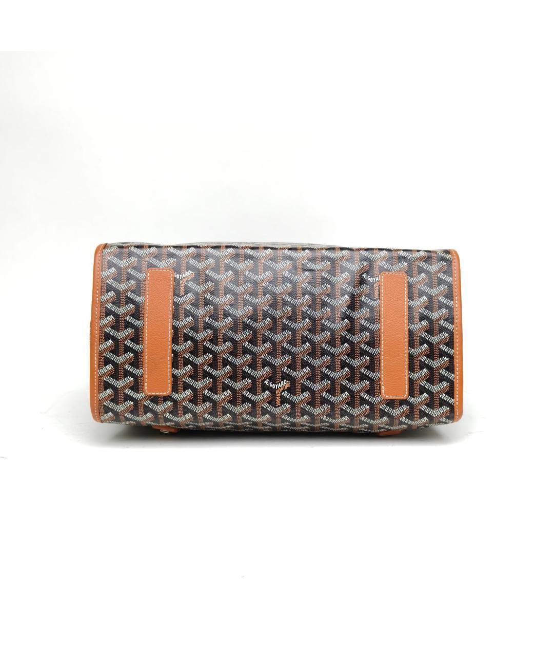 GOYARD Коричневый рюкзак, фото 6