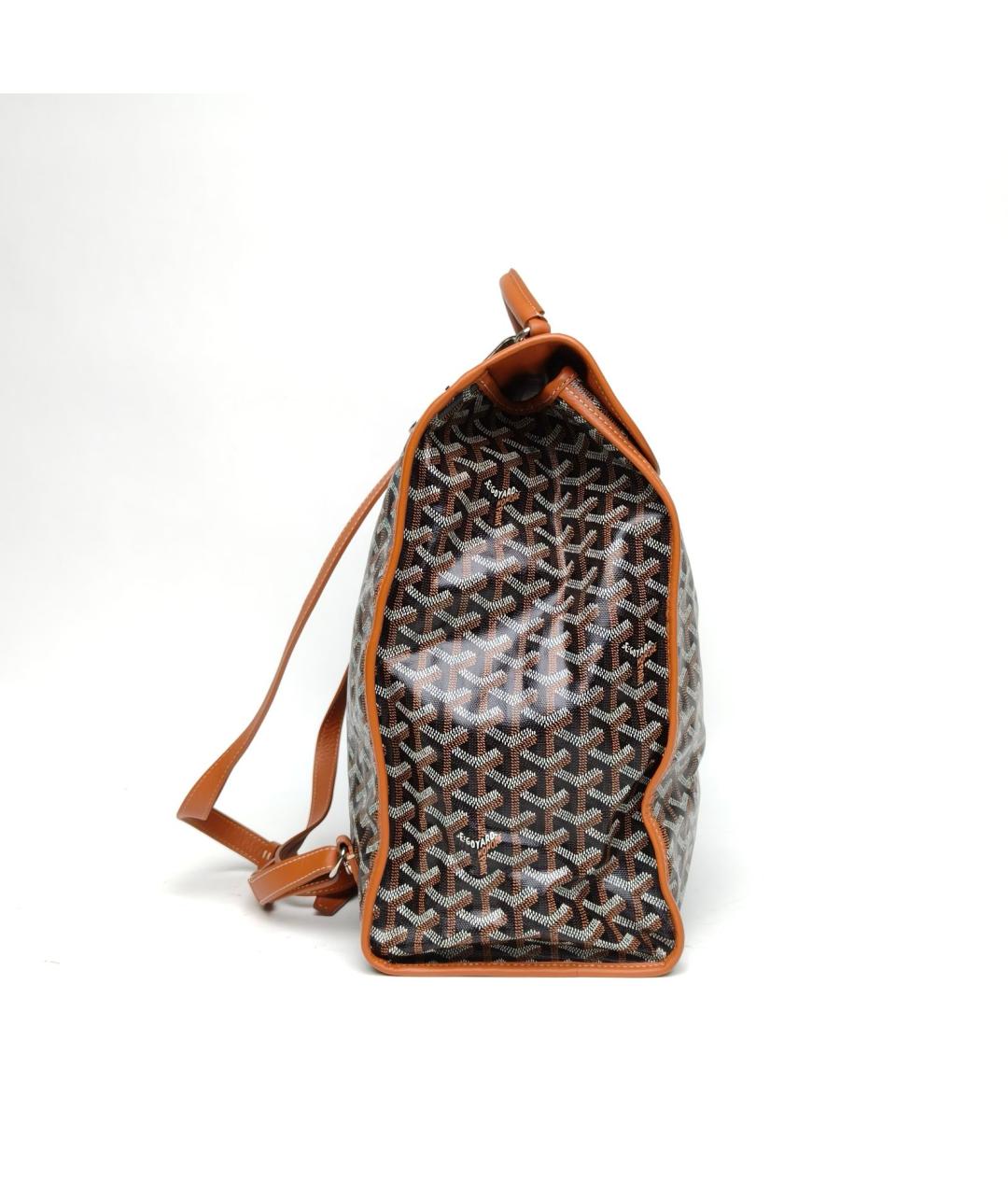 GOYARD Коричневый рюкзак, фото 5