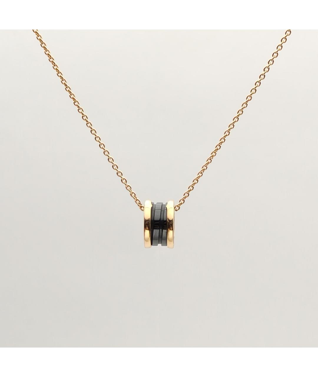 BVLGARI Золотая подвеска из розового золота, фото 3