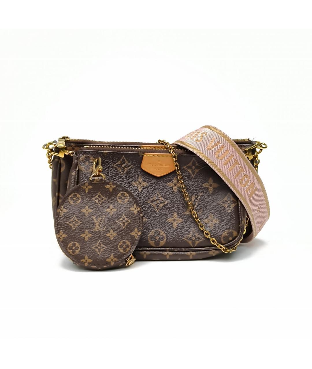 LOUIS VUITTON Коричневая сумка через плечо, фото 2