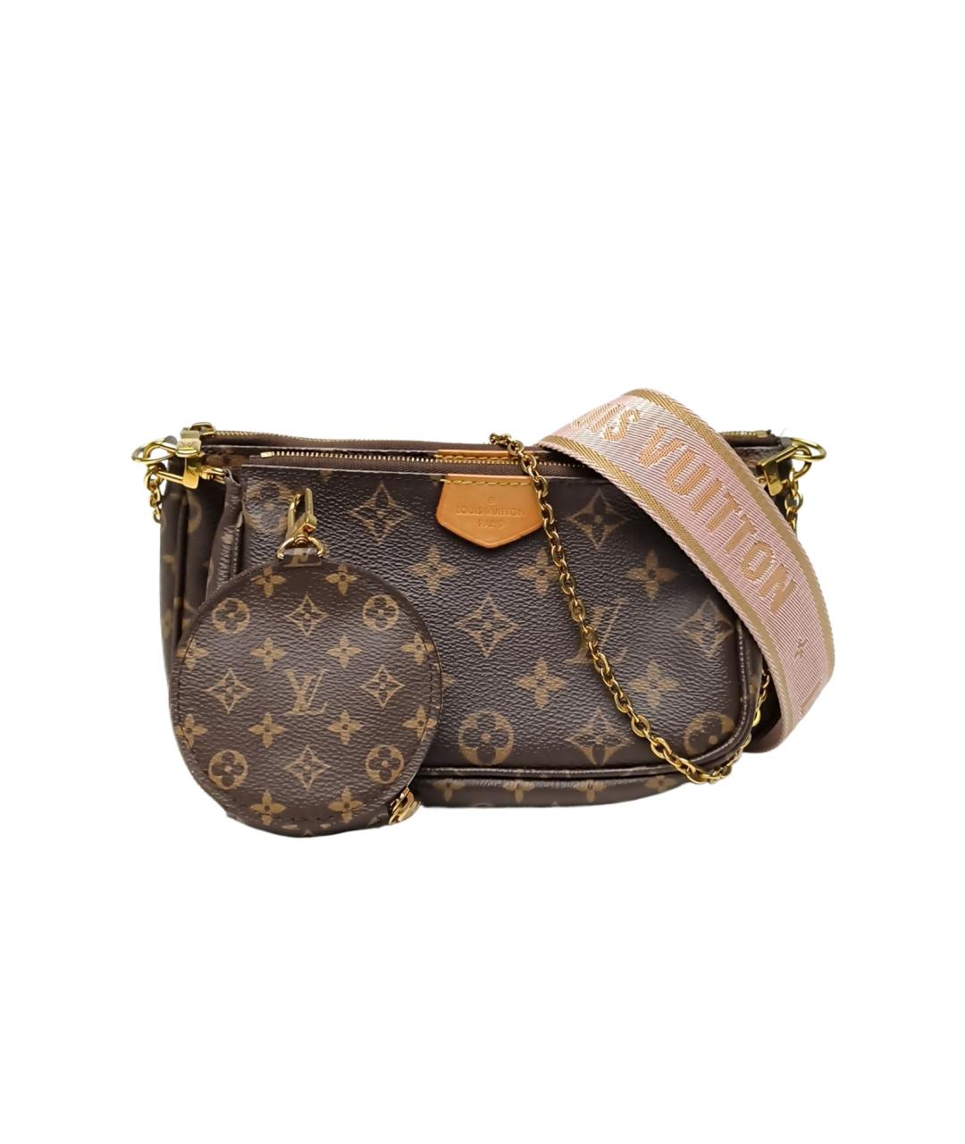 LOUIS VUITTON Коричневая сумка через плечо, фото 10