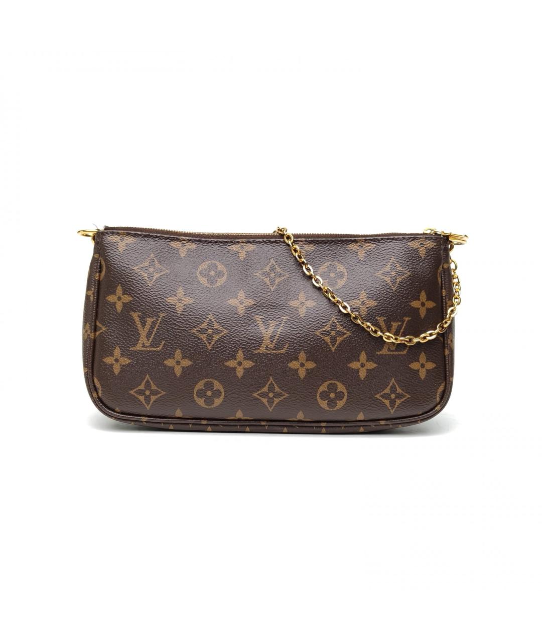 LOUIS VUITTON Коричневая сумка через плечо, фото 4