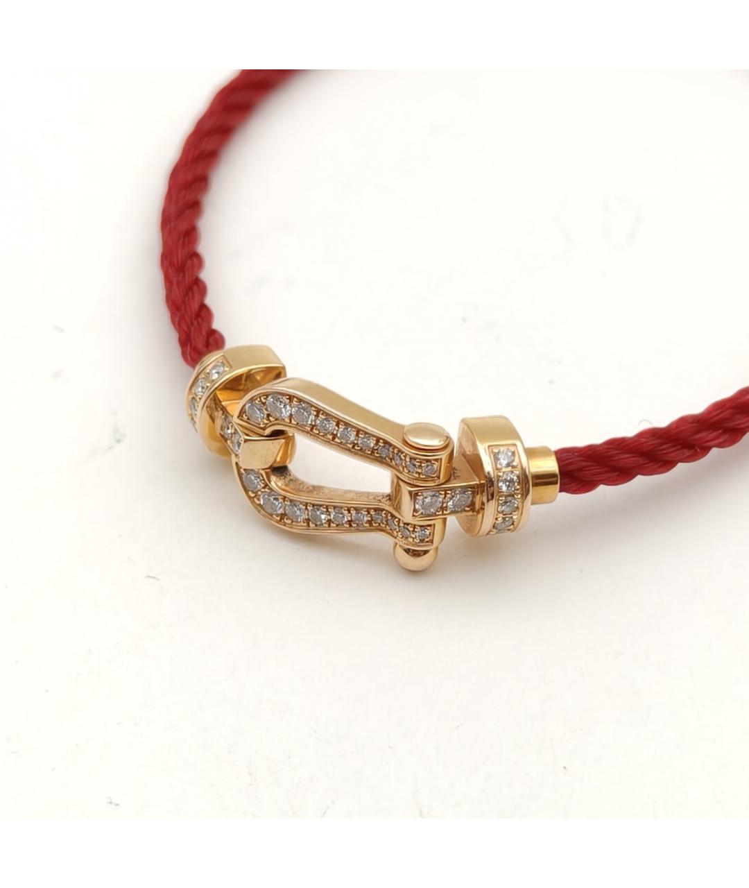 FRED Красный браслет из розового золота, фото 4