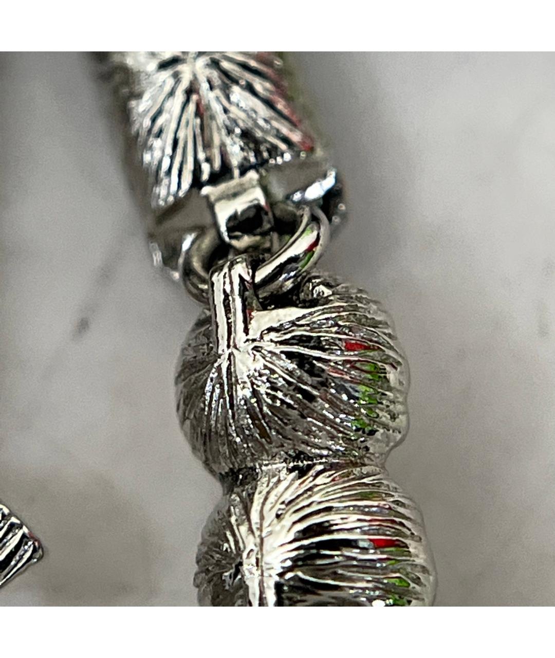 CHANEL Серебряная металлическая булавка / брошь, фото 9