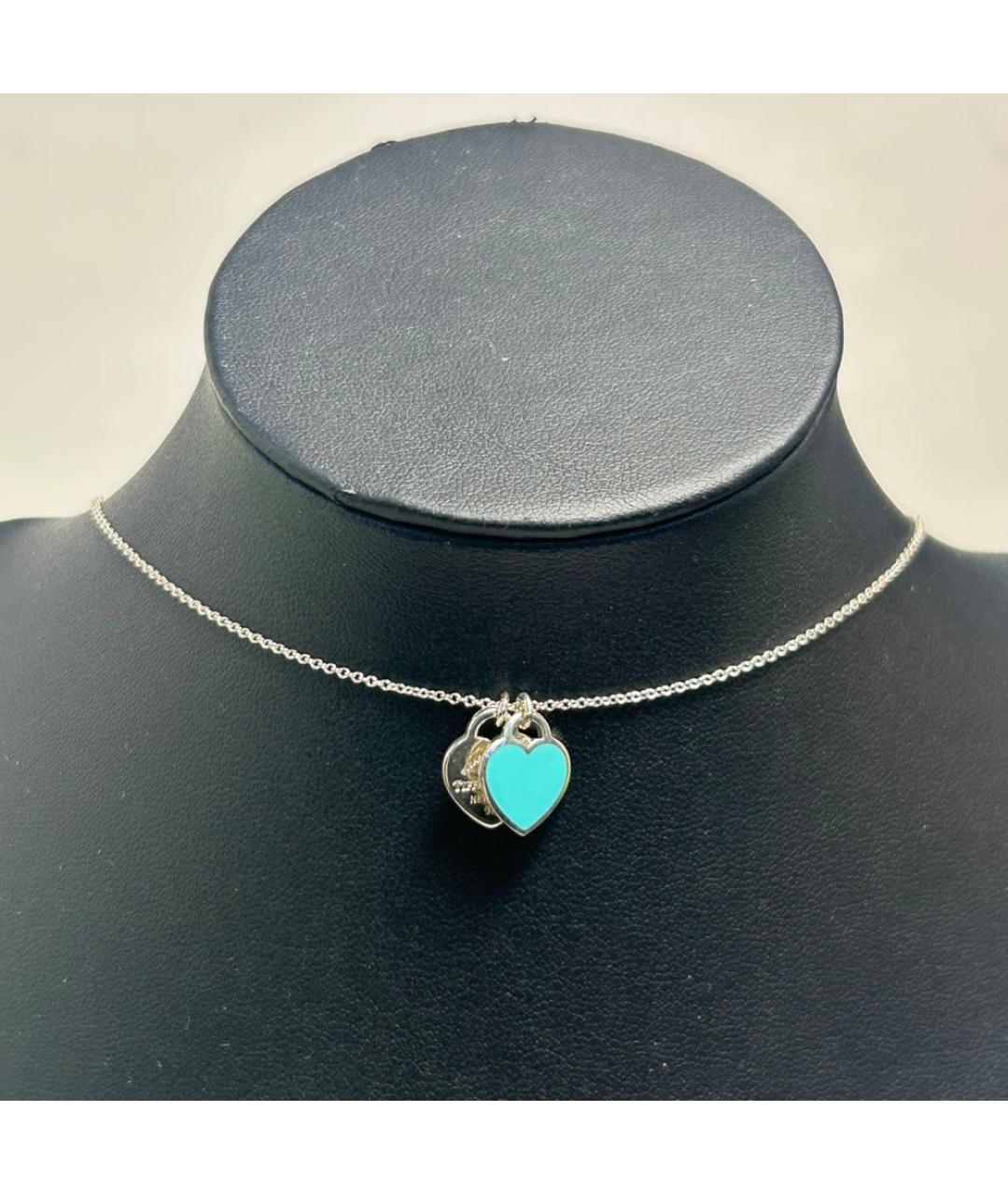 TIFFANY&CO Серебряная серебряная подвеска, фото 8