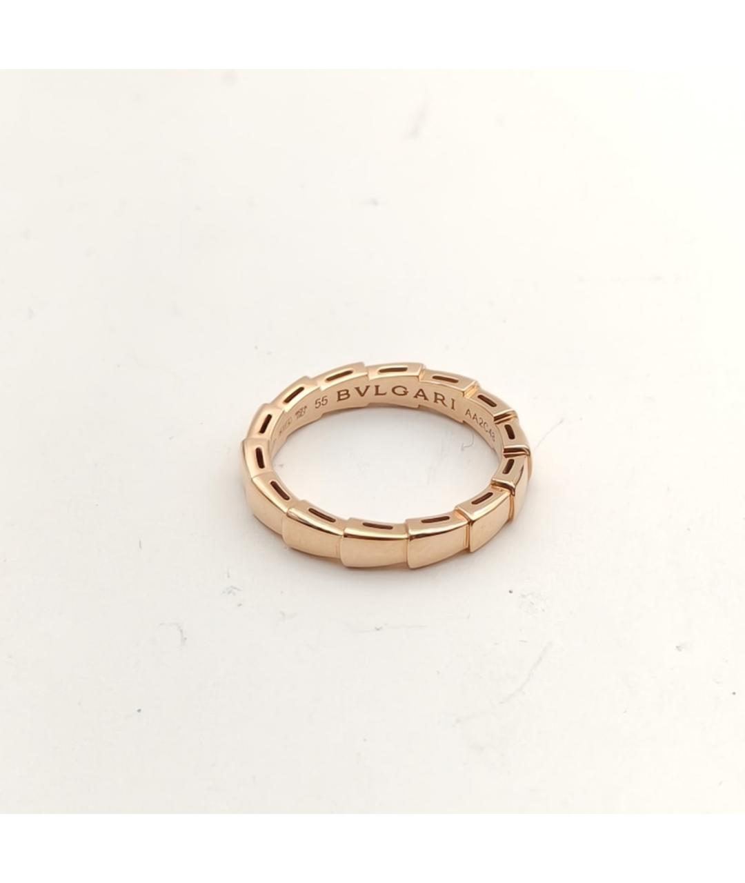 BVLGARI Золотое кольцо из розового золота, фото 3