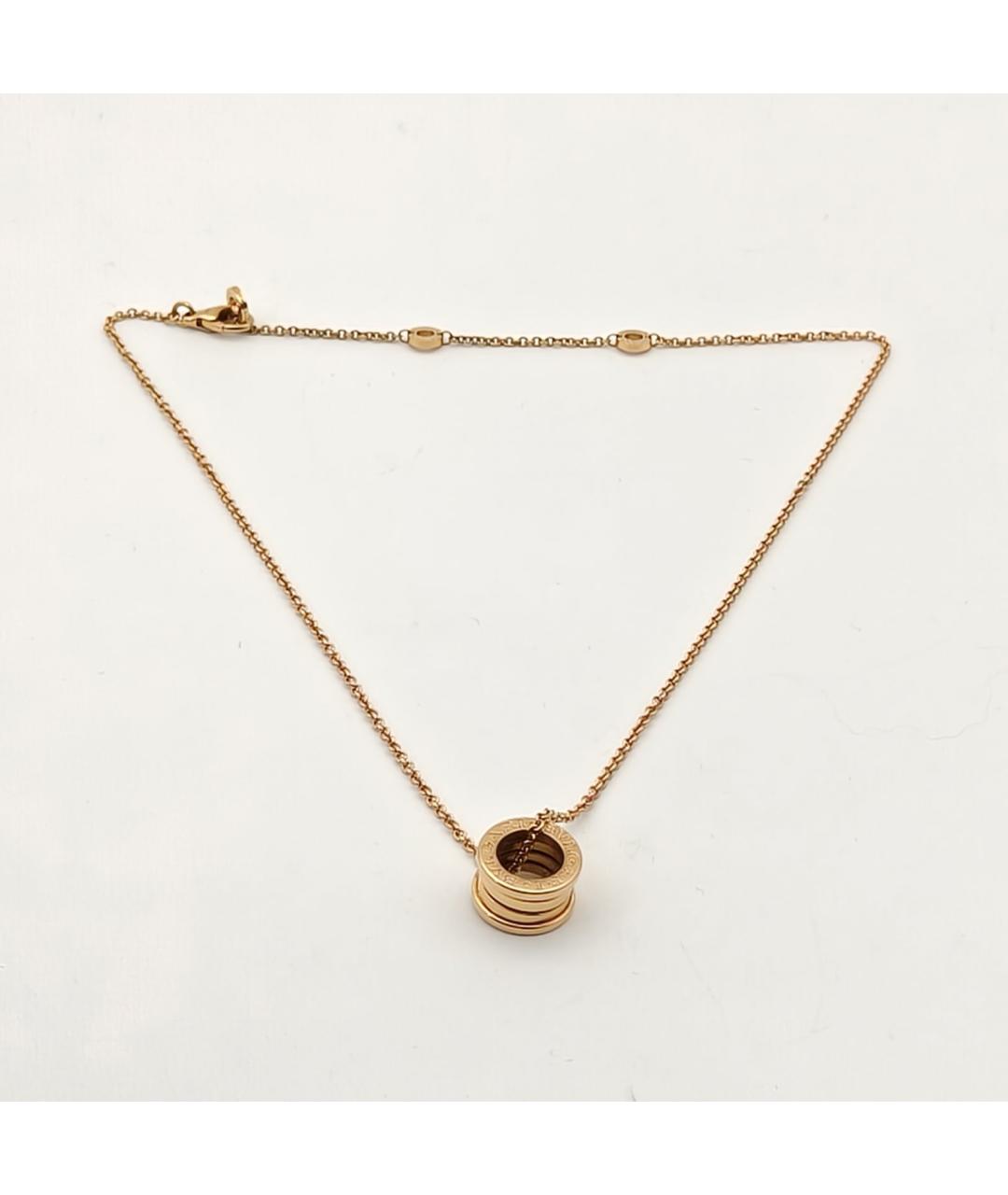 BVLGARI Золотая подвеска из розового золота, фото 7