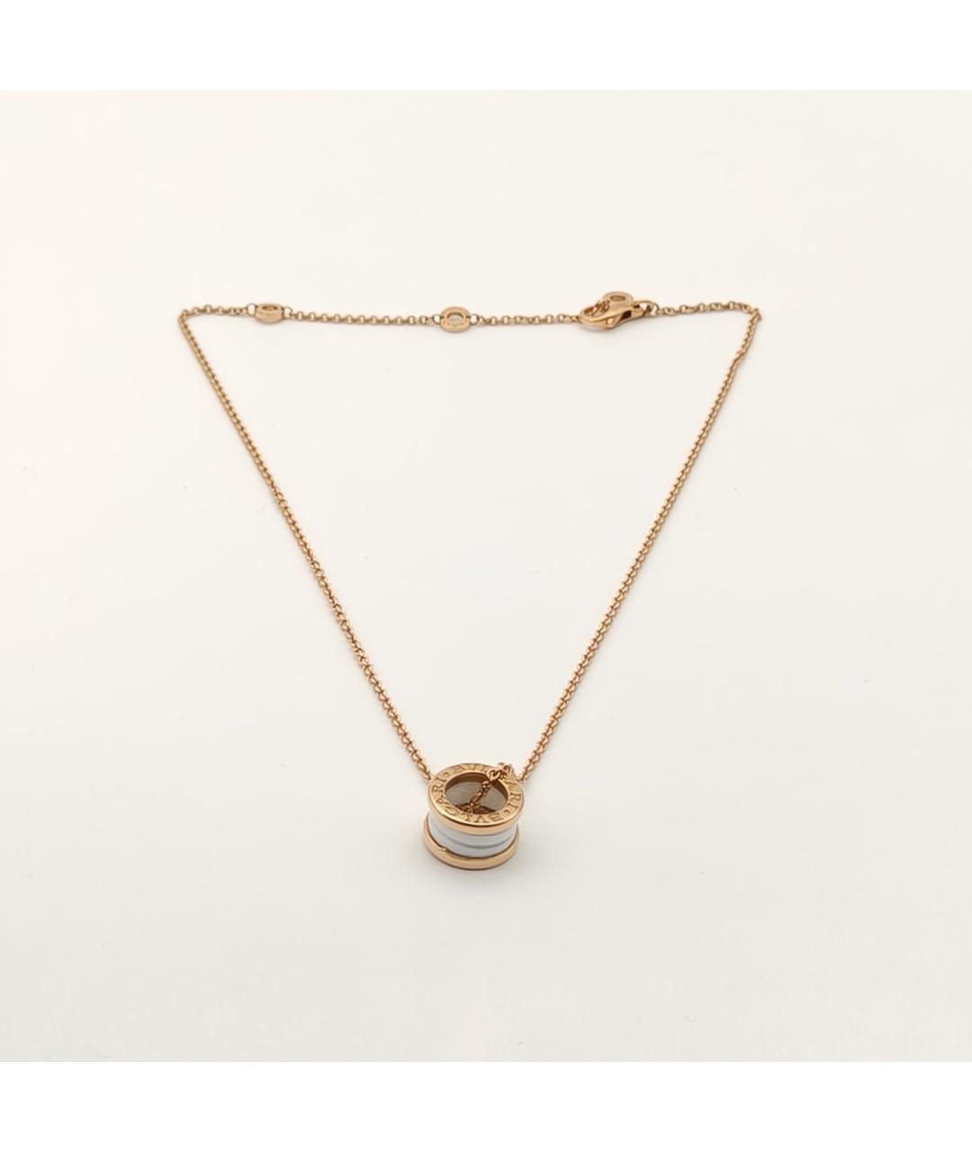 BVLGARI Золотая подвеска из розового золота, фото 7