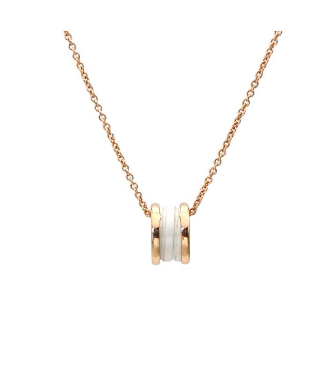 BVLGARI Золотая подвеска из розового золота, фото 10