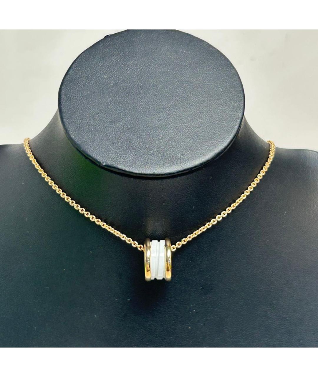 BVLGARI Золотая подвеска из розового золота, фото 8