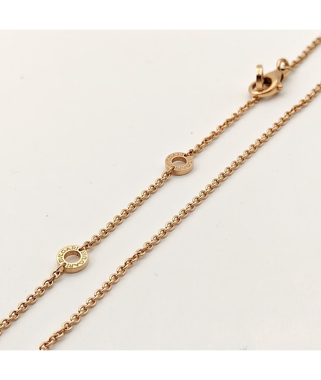 BVLGARI Золотая подвеска из розового золота, фото 6