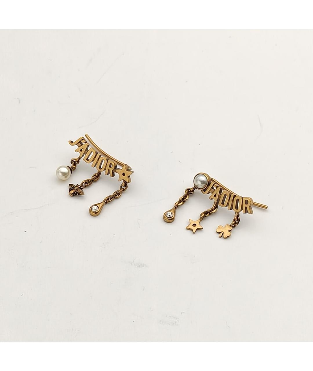 CHRISTIAN DIOR Металлические серьги, фото 4