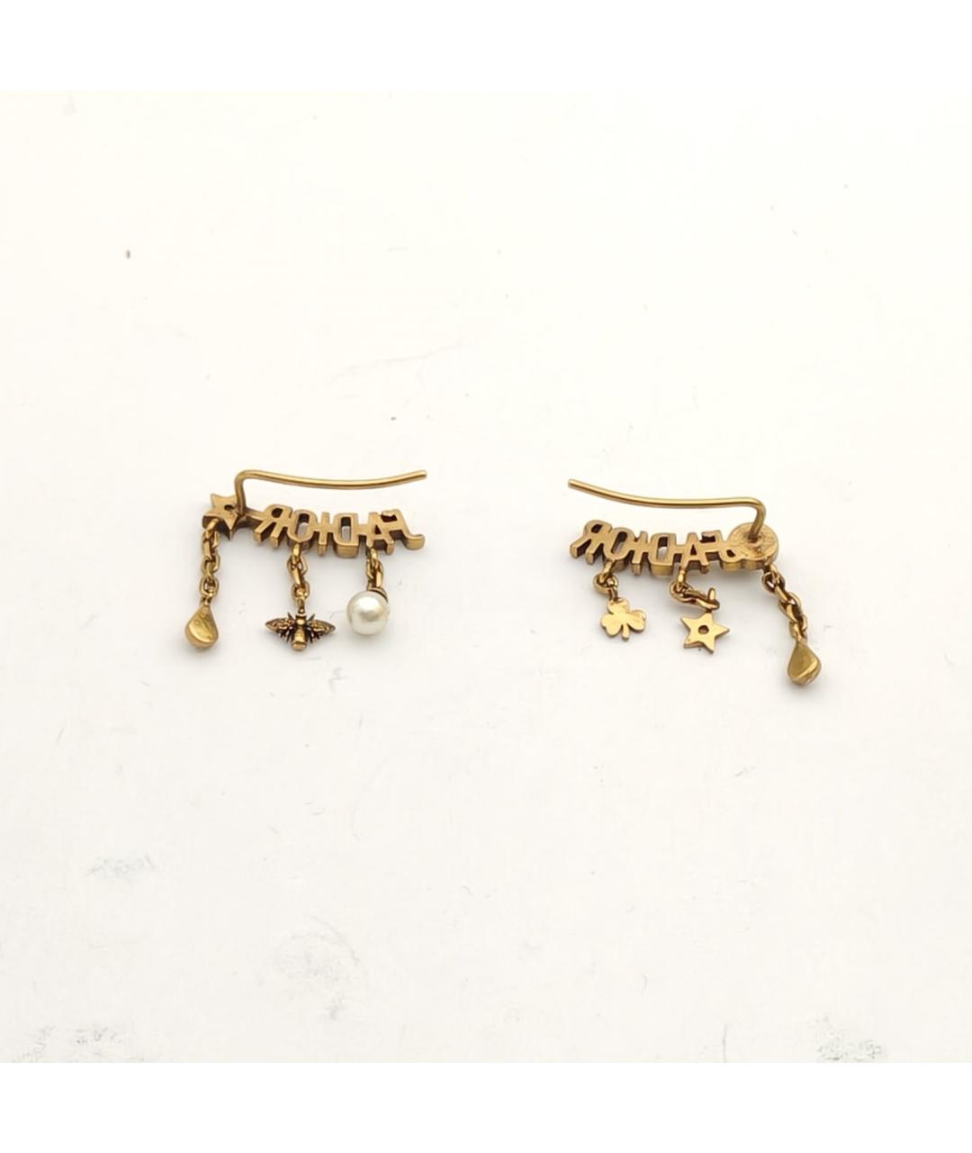 CHRISTIAN DIOR Металлические серьги, фото 5