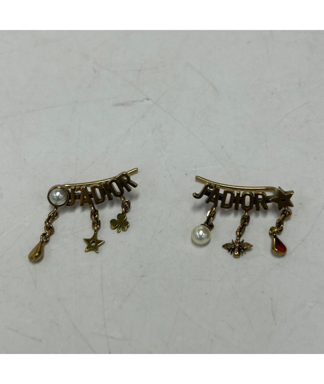 CHRISTIAN DIOR Металлические серьги, фото 6