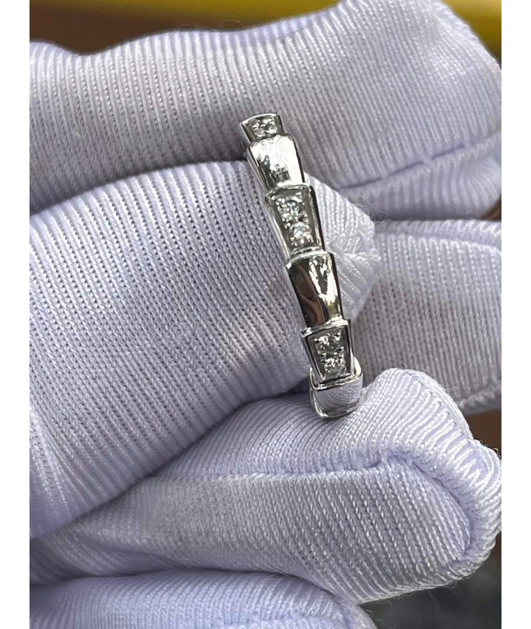 BVLGARI Серебряное кольцо из белого золота, фото 6