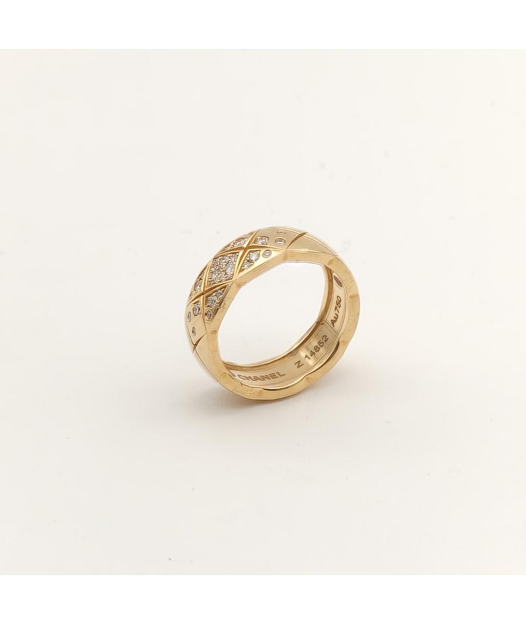 CHANEL Золотое кольцо из желтого золота, фото 3