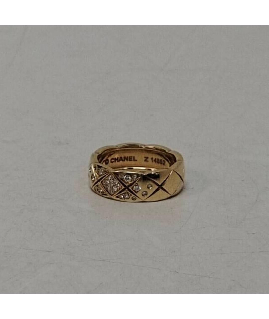 CHANEL Золотое кольцо из желтого золота, фото 6