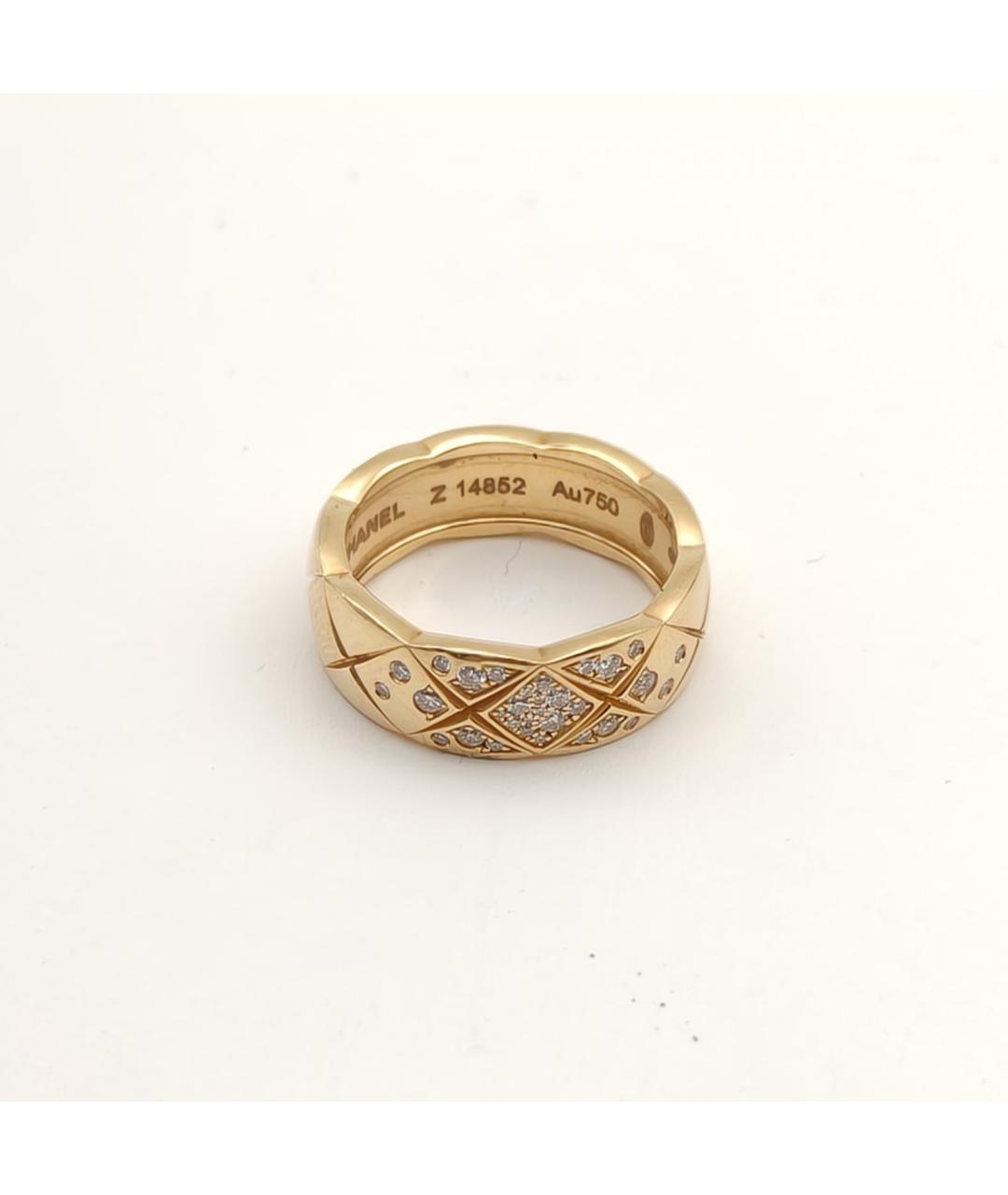 CHANEL Золотое кольцо из желтого золота, фото 5