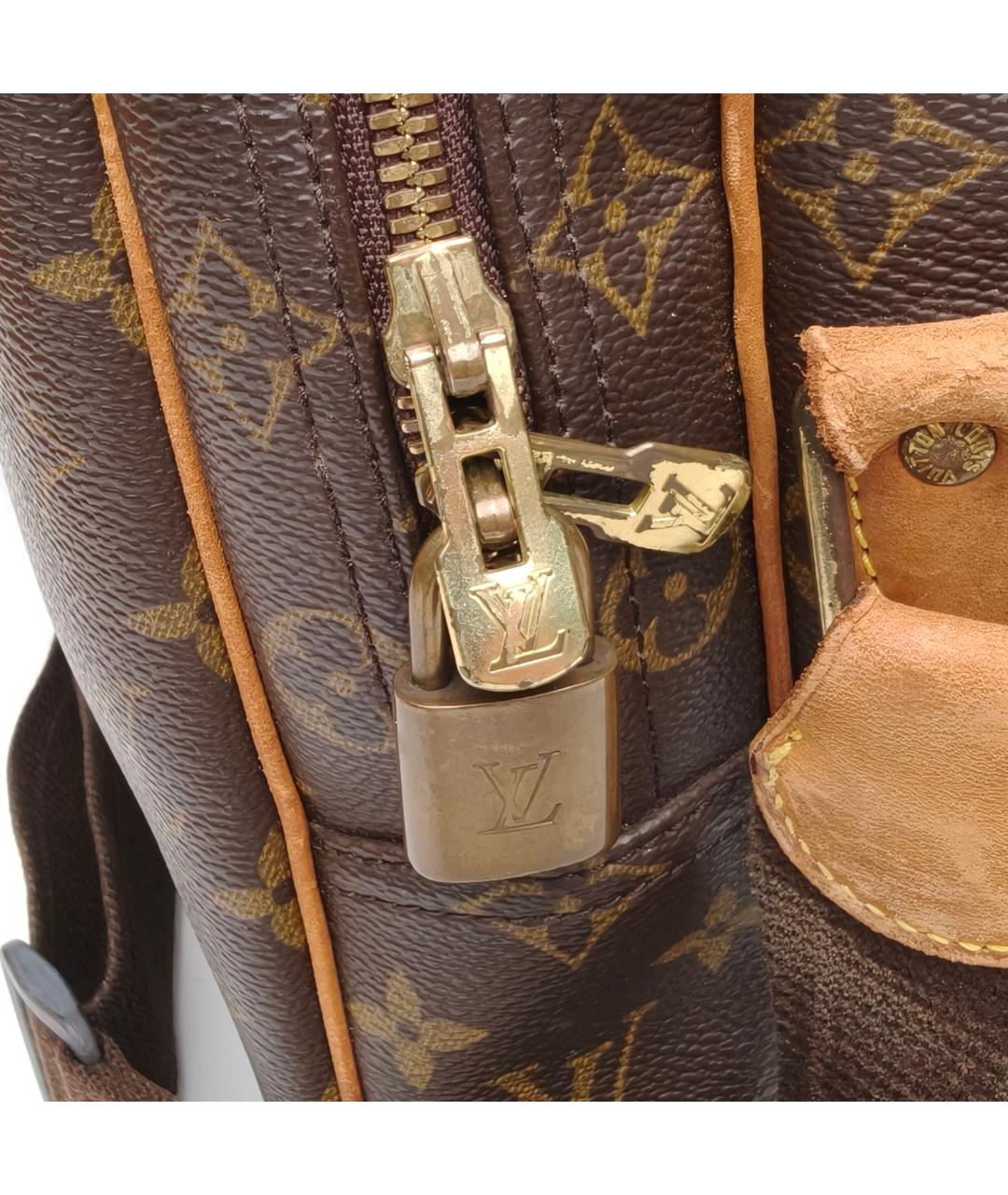 LOUIS VUITTON Коричневая сумка через плечо, фото 8