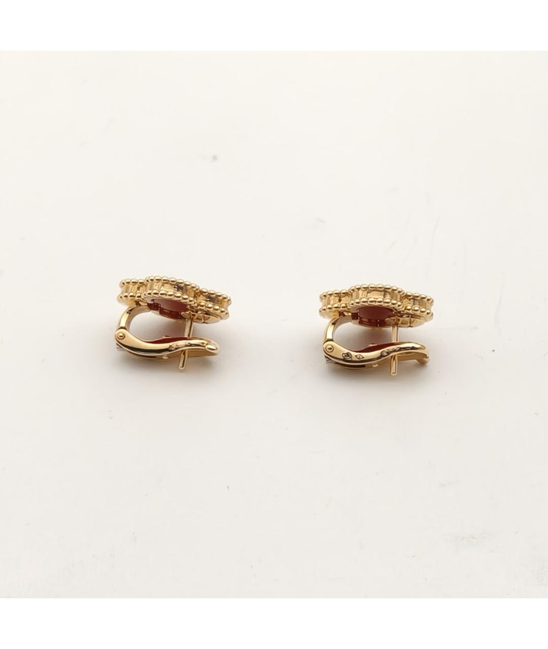VAN CLEEF & ARPELS Золотые серьги из желтого золота, фото 5