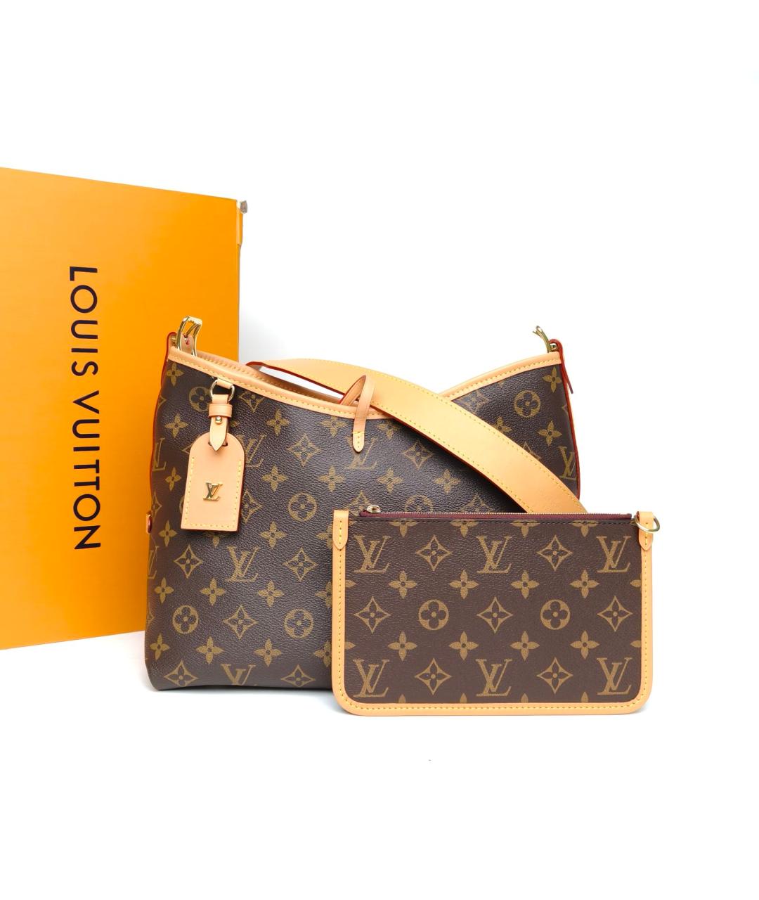 LOUIS VUITTON Коричневая сумка через плечо, фото 9