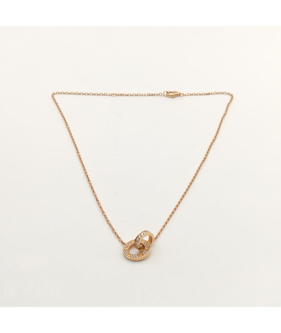 CARTIER Золотая подвеска из розового золота, фото 7