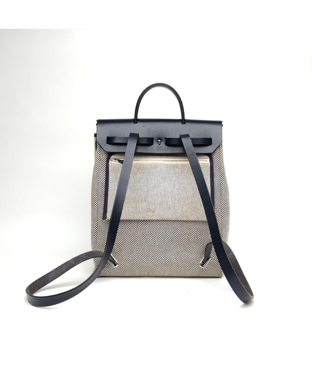 HERMES Серый рюкзак, фото 4