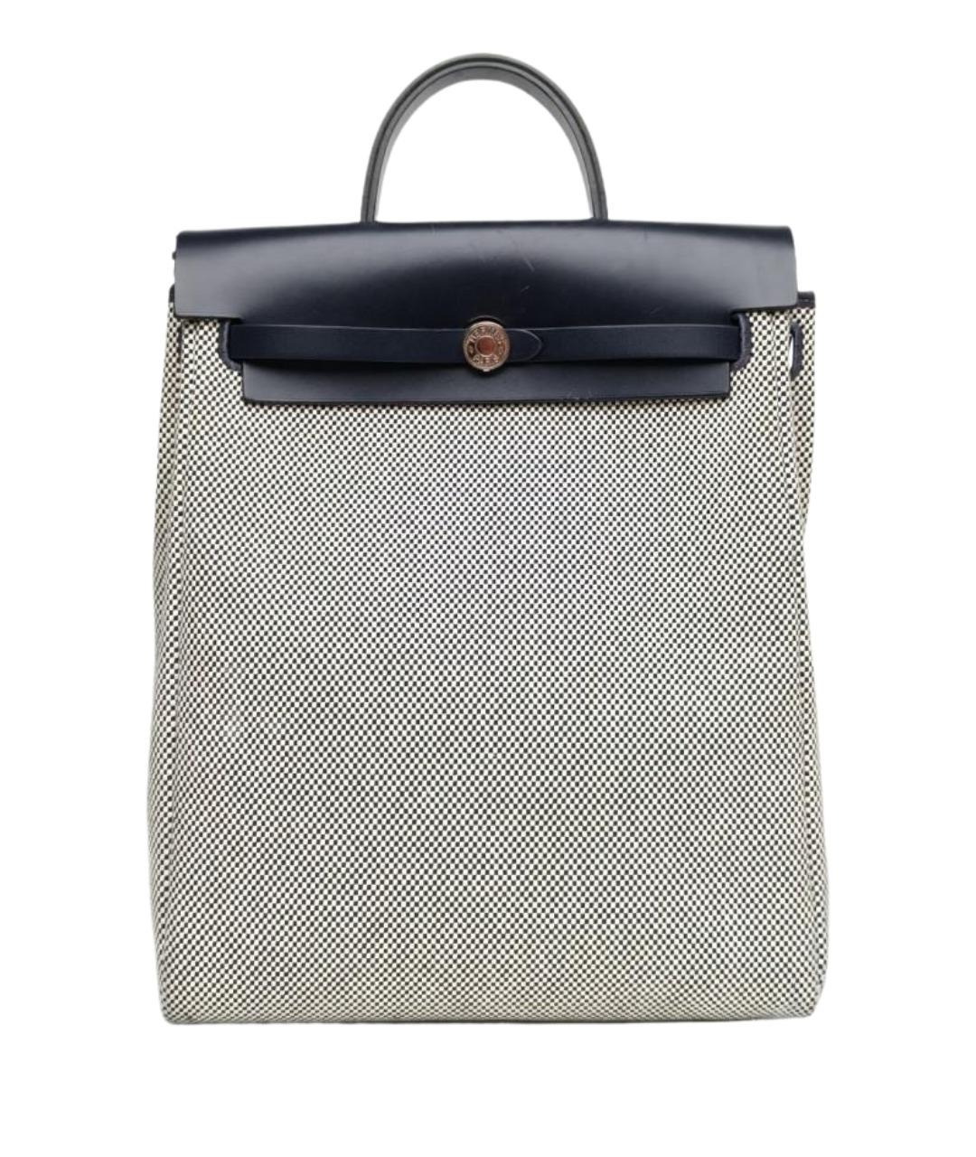 HERMES Серый рюкзак, фото 1