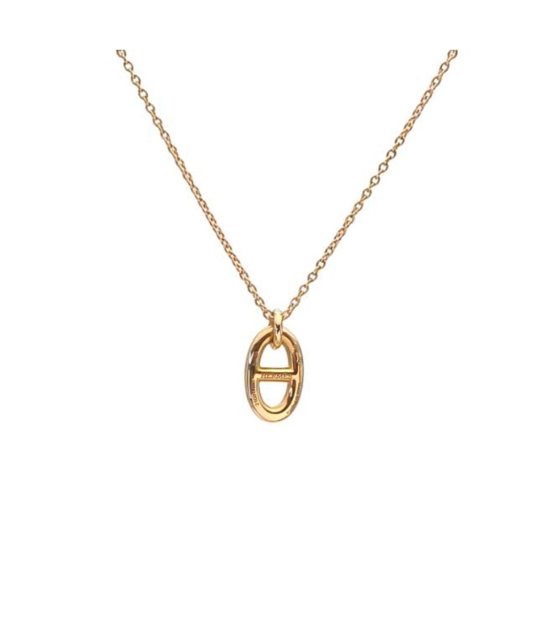 HERMES Золотая подвеска из розового золота, фото 1