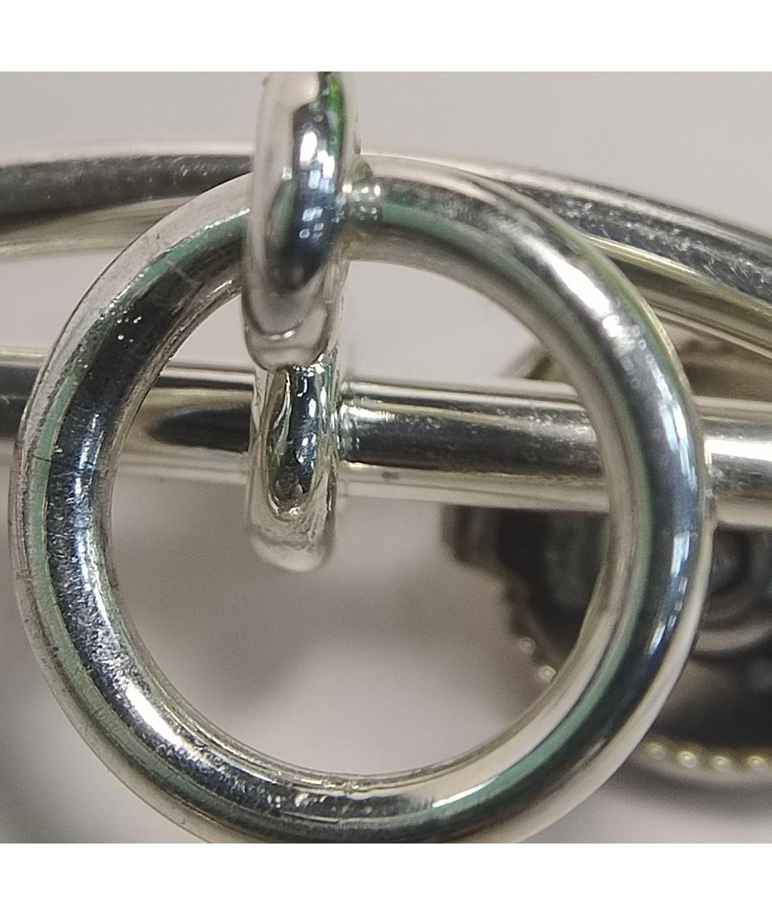 HERMES Серебряные серебряные серьги, фото 9