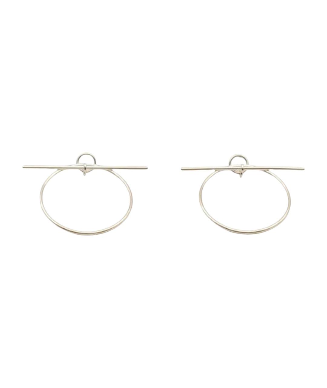 HERMES Серебряные серебряные серьги, фото 1