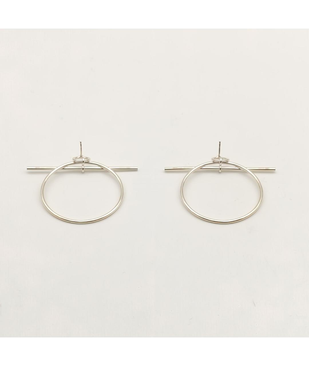 HERMES Серебряные серебряные серьги, фото 6