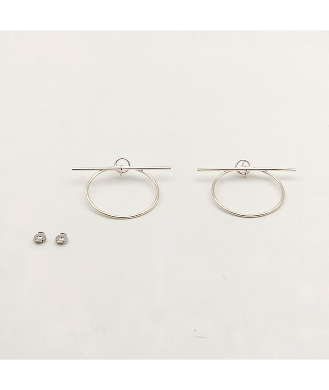 HERMES Серебряные серебряные серьги, фото 4