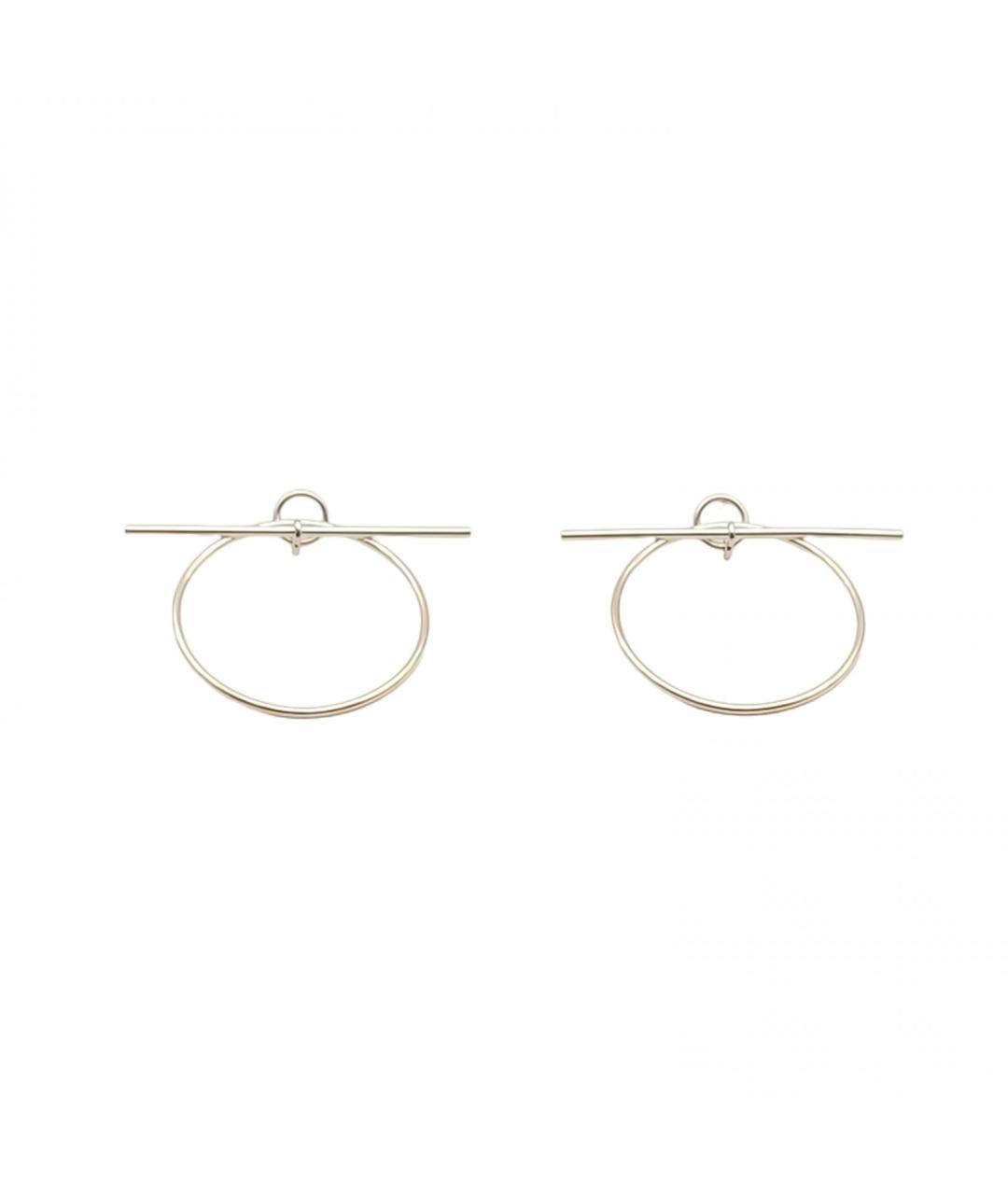 HERMES Серебряные серебряные серьги, фото 2