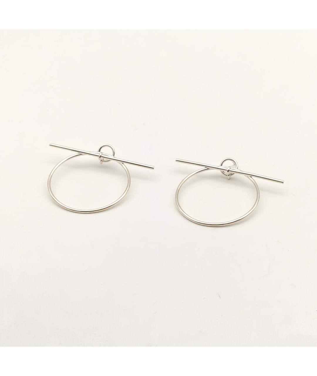 HERMES Серебряные серебряные серьги, фото 5