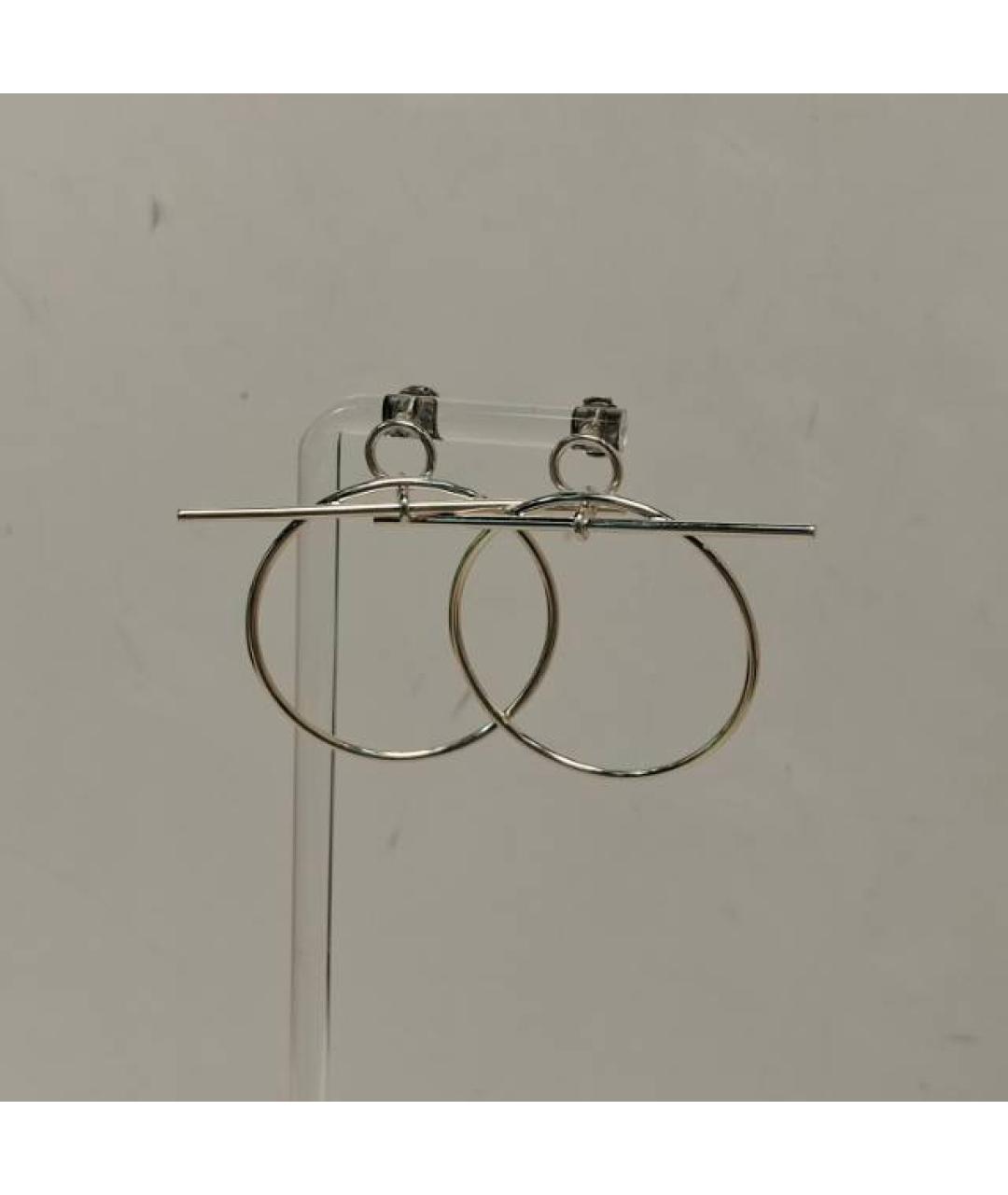 HERMES Серебряные серебряные серьги, фото 7