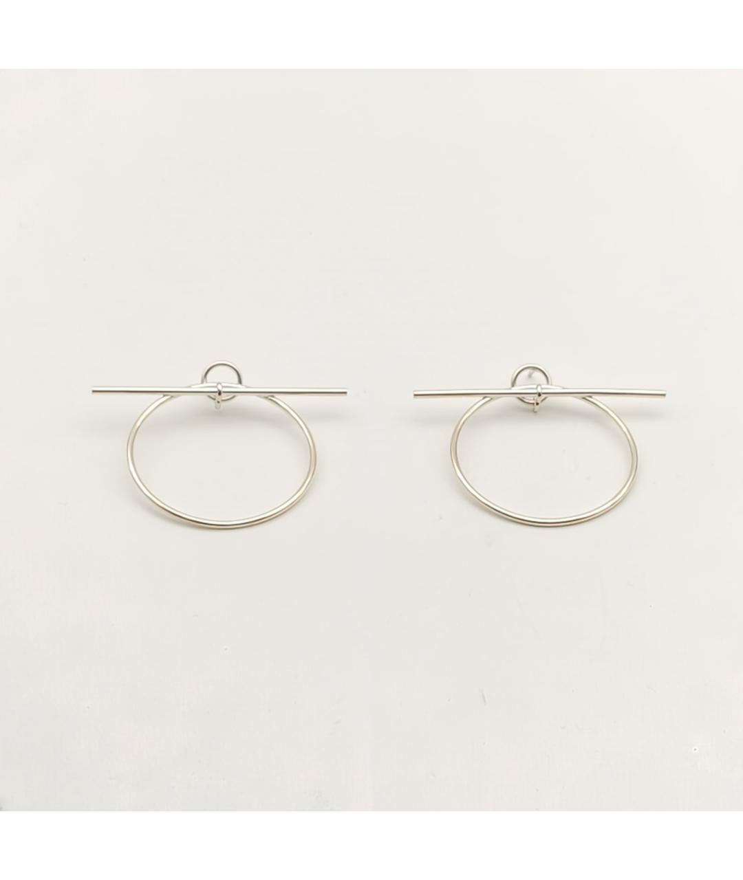 HERMES Серебряные серебряные серьги, фото 3