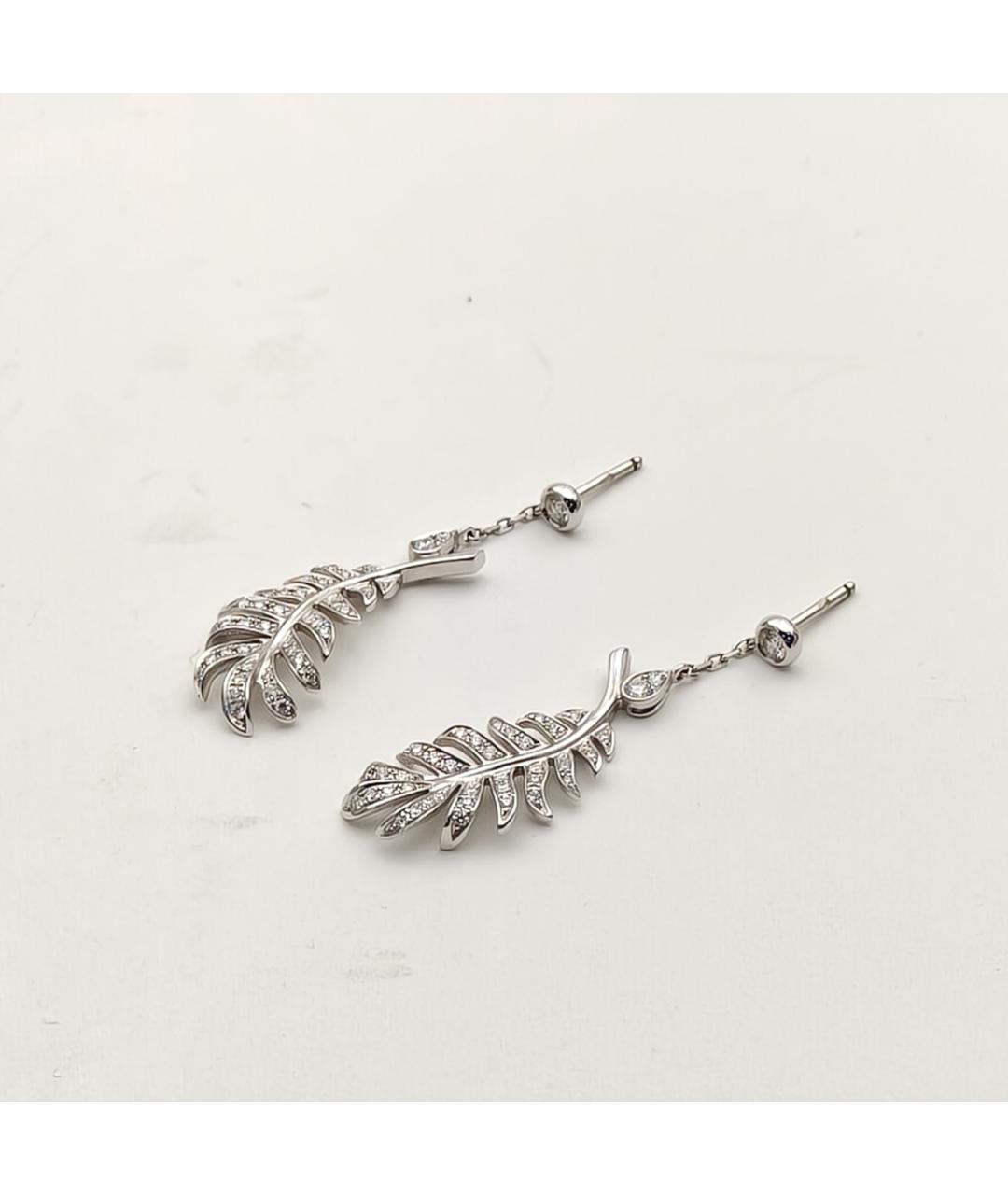 CHANEL Серебряные серьги из белого золота, фото 5