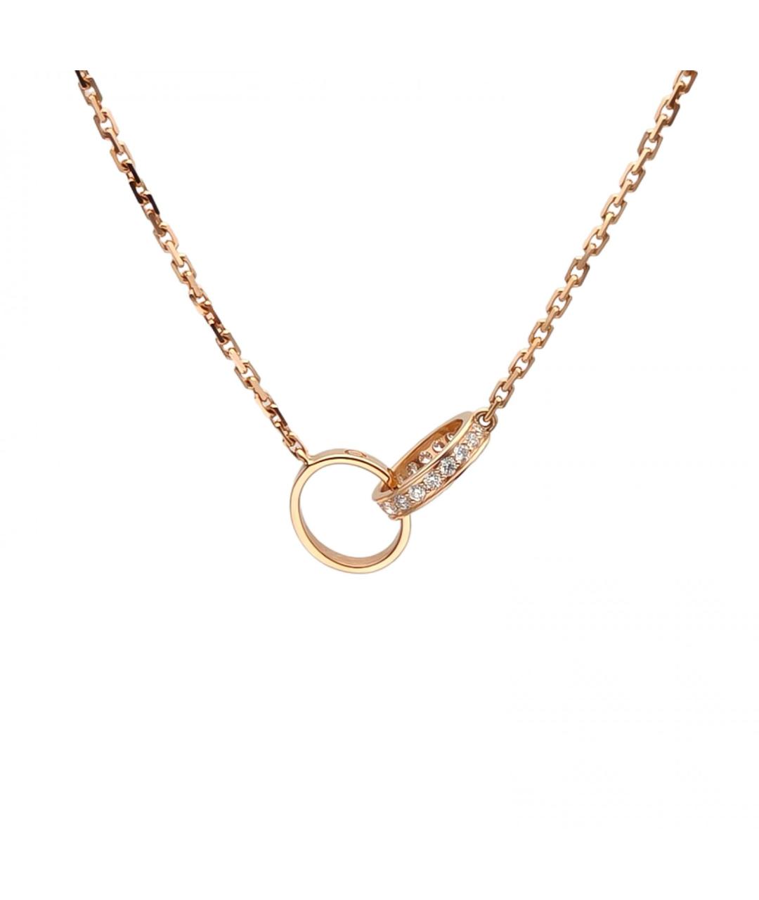 CARTIER Золотая подвеска из розового золота, фото 2