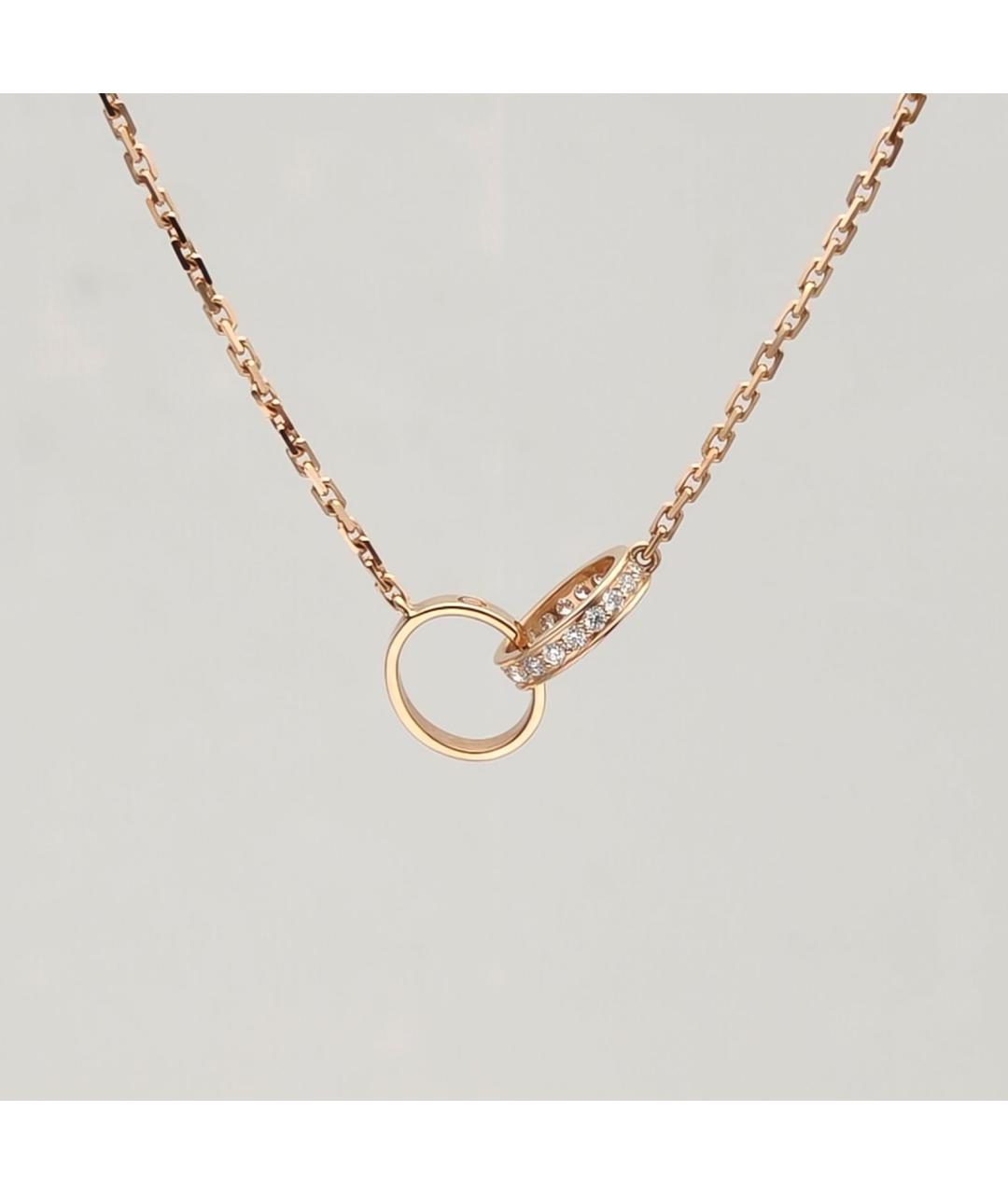 CARTIER Золотая подвеска из розового золота, фото 3