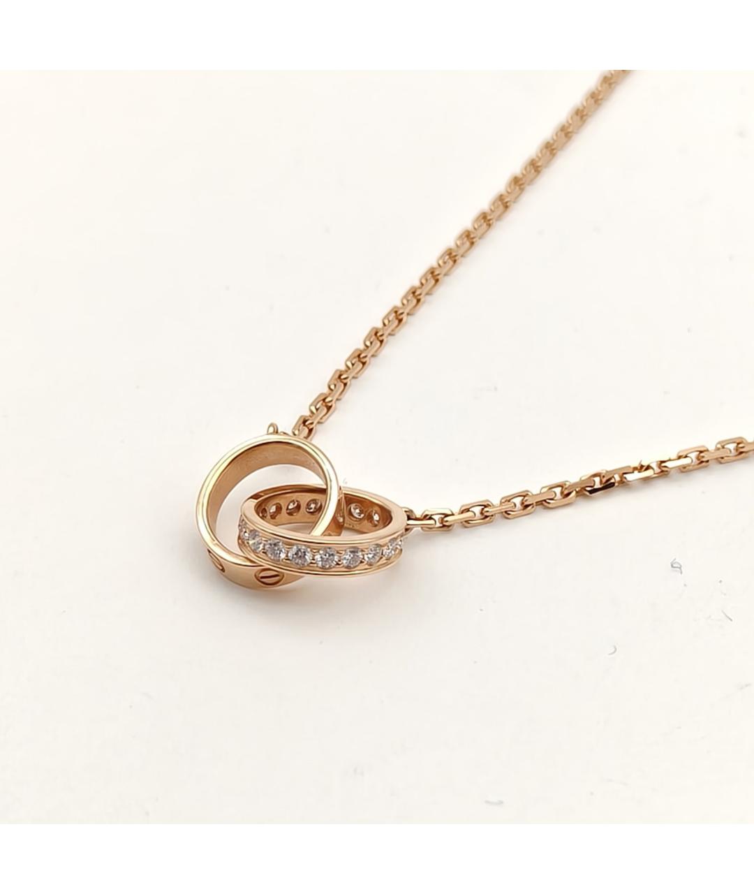 CARTIER Золотая подвеска из розового золота, фото 4