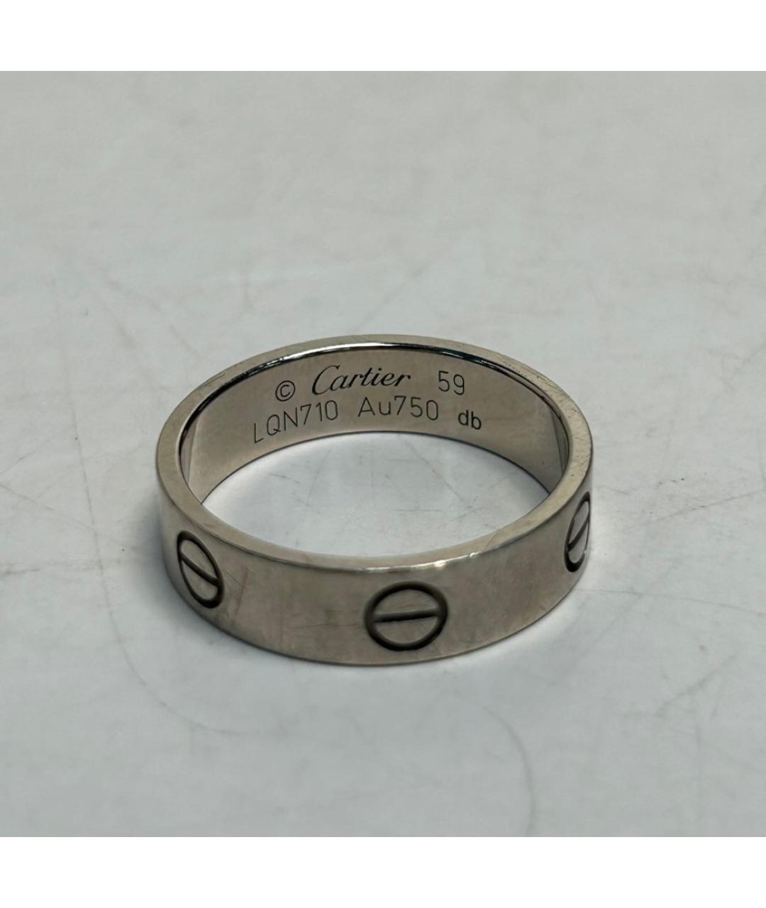 CARTIER Серебряное кольцо из белого золота, фото 6