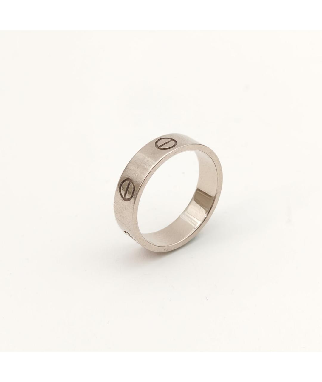 CARTIER Серебряное кольцо из белого золота, фото 3